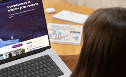 Le projet COMETES - Compétences et métiers pour l’espace lance son site internet