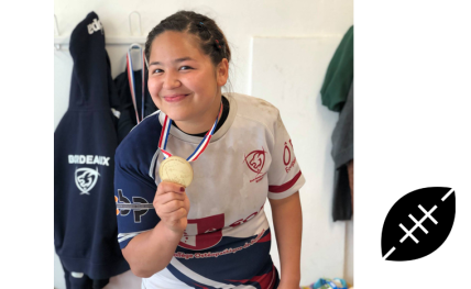 Elisa, élève-ingénieur de l’ENSCBP, championne de France de rugby 2018, réserve Elite