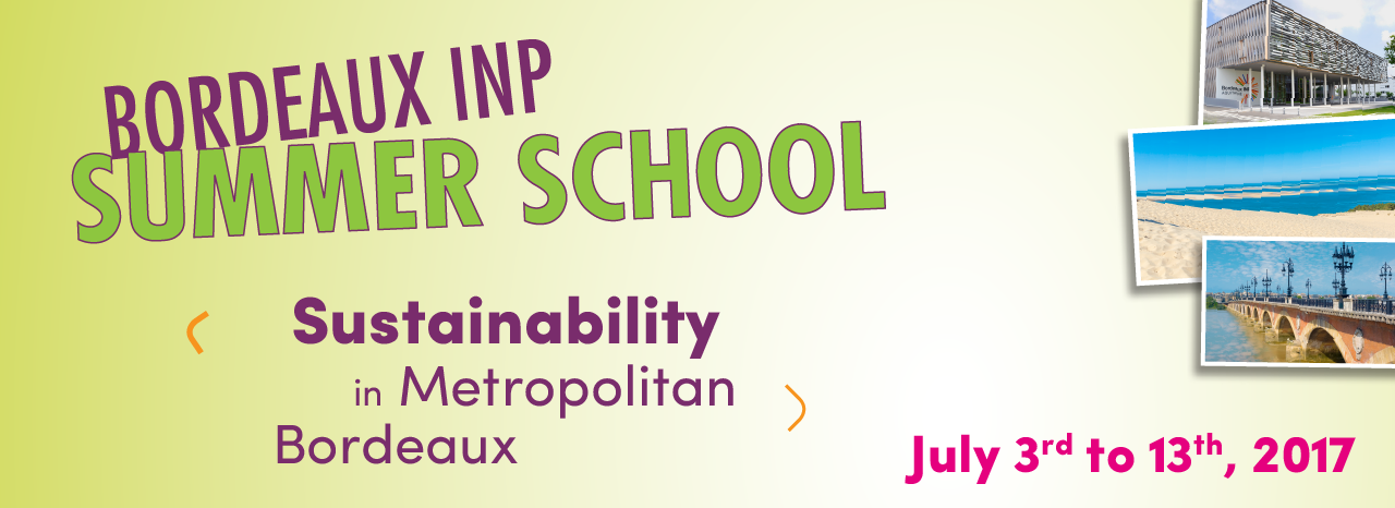 Summer school Bordeaux INP Summer school Bordeaux INP