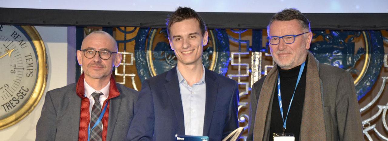 Martin AUCHER, apprenti-ingénieur ⁦à l'ENSEIRB-MATMECA lauréat du prix spécial alternance