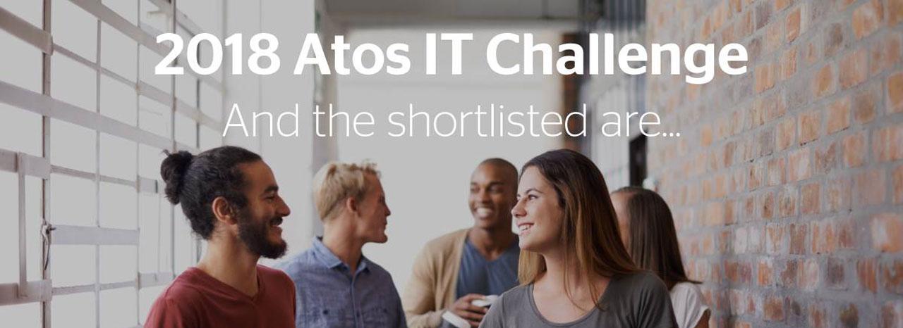 1 équipe de l'ENSEIRB-MATMECA sélectionnée pour la 2ème phase de l'ATOS IT Challenge 2018 ! 