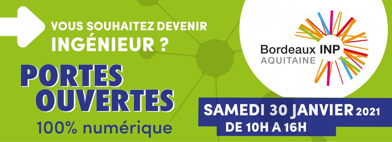 Journées Portes Ouvertes 2021 de l'ENSEIRB-MATMECA Journées Portes Ouvertes 2021 de l'ENSEIRB-MATMECA