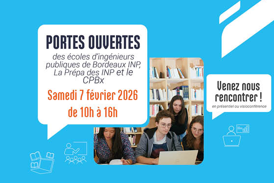 Journée Portes ouvertes 2026 de l'ENSEIRB-MATMECA