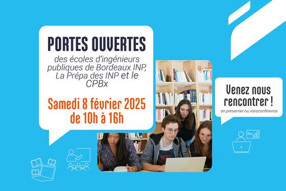 Journée Portes ouvertes 2025 de l'ENSEIRB-MATMECA