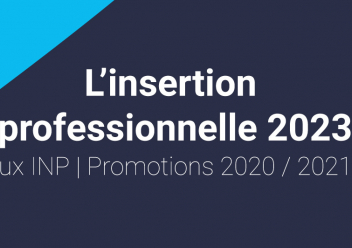 Infographie insertion professionnelle 2023