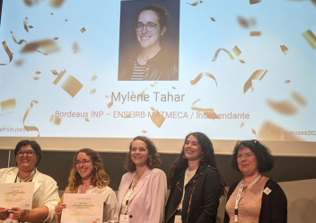 Une ingénieure diplômée de l'ENSEIRB-MATMECA reçoit le prix de la femme ingénieur junior de l'année